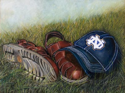 Sandals and Cap by Juan Perez