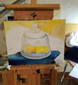 Butter Dish by Juan Perez