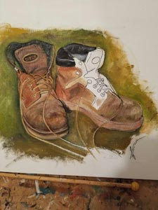 Work Boots by Juan Perez